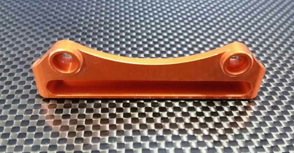 Tamiya CC01 Aluminum Bulkhead Use For Front Body &amp; Bumper - 1Pc Orange