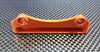 Tamiya CC01 Aluminum Bulkhead Use For Front Body &amp; Bumper - 1Pc Orange