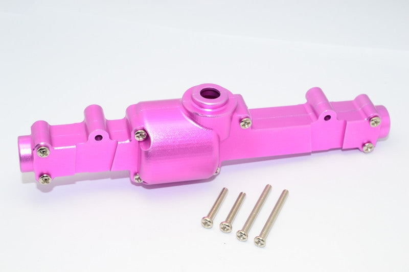 Tamiya CC01 Aluminum Rear Differential Case - 1 Set Pink