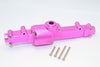 Tamiya CC01 Aluminum Rear Differential Case - 1 Set Pink