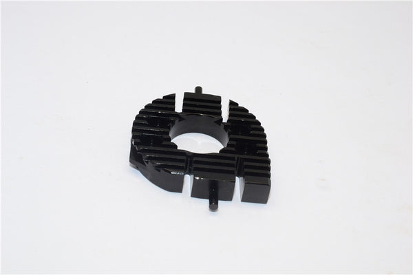 Tamiya CC01 Aluminum Motor Plate - 1Pc Black