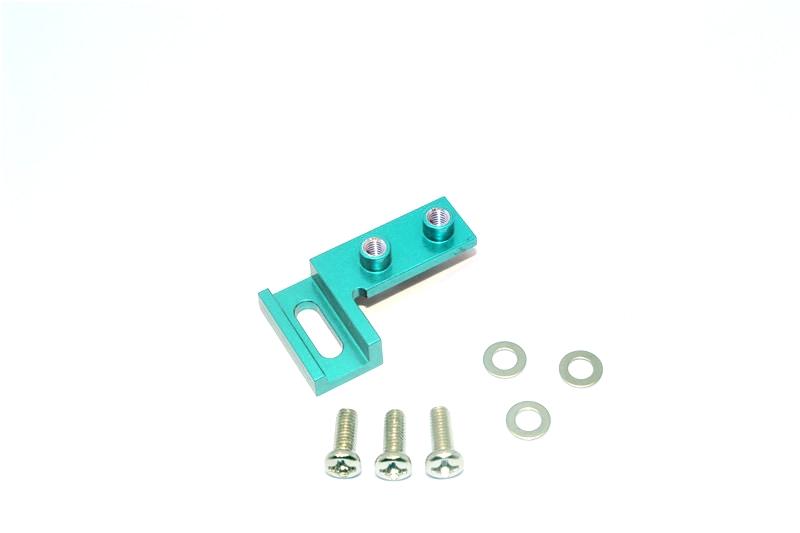 Tamiya CC01 Aluminum Servo Mount - 1Pc Sky Blue