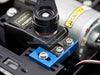 Tamiya CC01 Aluminum Servo Mount - 1Pc Sky Blue