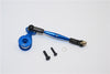Tamiya CC01 Aluminum Hi-Torque Servo Saver 25T With Aluminum Tie Rod - 1 Set Blue