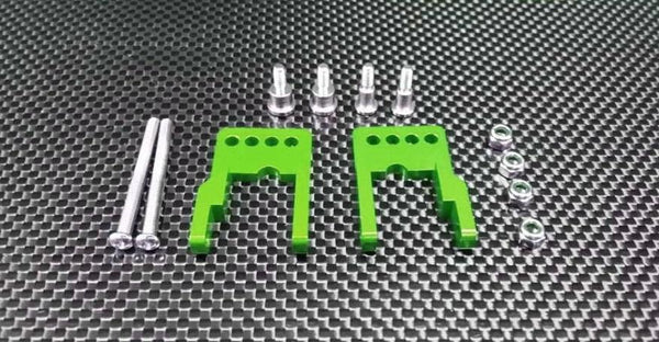 Tamiya CC01 Aluminum Rear Damper Mount - 1 Set Green