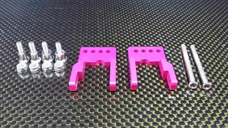 Tamiya CC01 Aluminum Rear Damper Mount - 1Set Pink