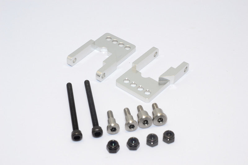 Tamiya CC01 Aluminum Rear Damper Mount - 1Set Silver