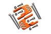 Tamiya CC01 Aluminum Rear Damper Mount With Mulitple Holes - 1 Set Orange