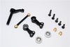 Tamiya CC01 Aluminum Steering Assembly - 1 Set Black