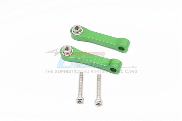 Tamiya CC01 Aluminum Front Upper Suspension Arm - 1Pr Green