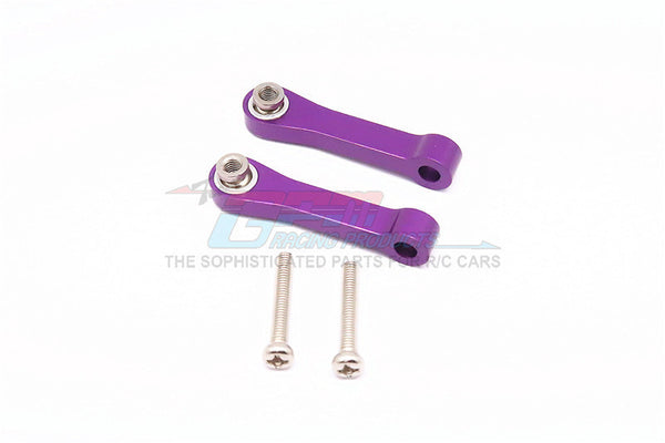 Tamiya CC01 Aluminum Front Upper Suspension Arm - 1Pr Purple