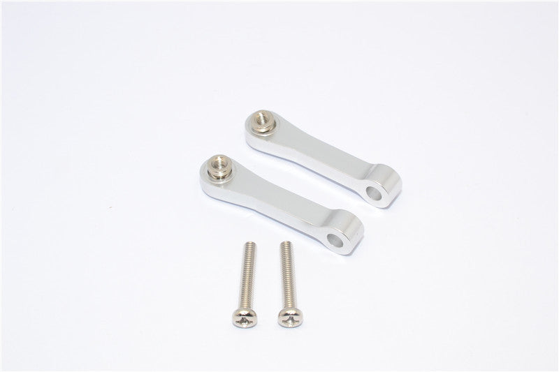 Tamiya CC01 Aluminum Front Upper Suspension Arm - 1Pr Silver