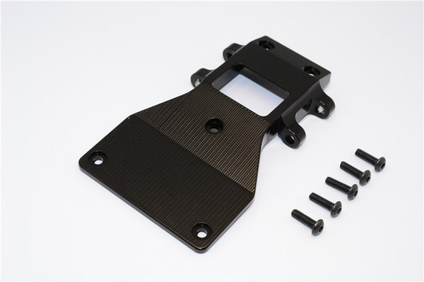 Tamiya CC01 Aluminum Front Lower Arm Plate - 1Pc Black