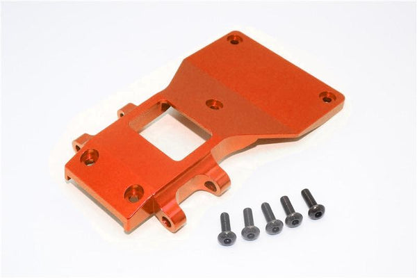 Tamiya CC01 Aluminum Front Lower Arm Plate - 1Pc Orange