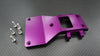 Tamiya CC01 Aluminum Front Lower Arm Plate - 1Pc Purple