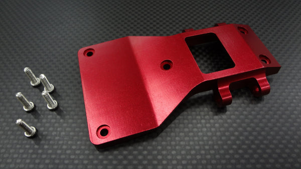 Tamiya CC01 Aluminum Front Lower Arm Plate - 1Pc Red