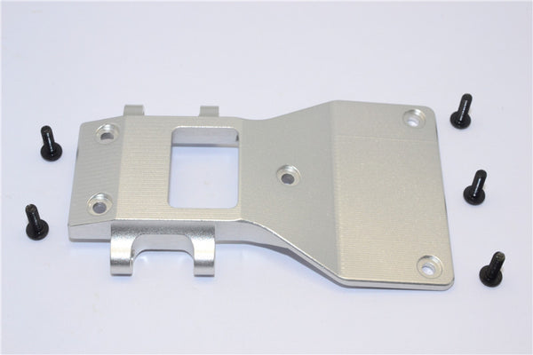 Tamiya CC01 Aluminum Front Lower Arm Plate - 1Pc Silver