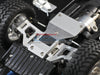 Tamiya CC01 Aluminum Front Lower Arm Plate - 1Pc Black