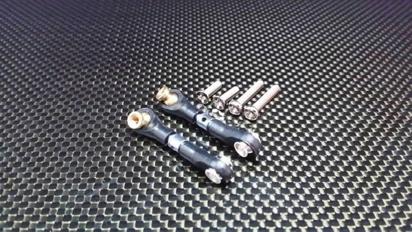 Tamiya CC01 Aluminum Upper Arm (Tie Rod Design With M3 Thread) - 1 Pr Set Gray Silver