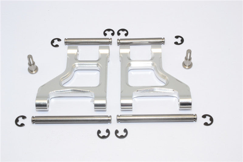 Tamiya CC01 Aluminum Front Lower Suspension Arm - 1Pr Silver