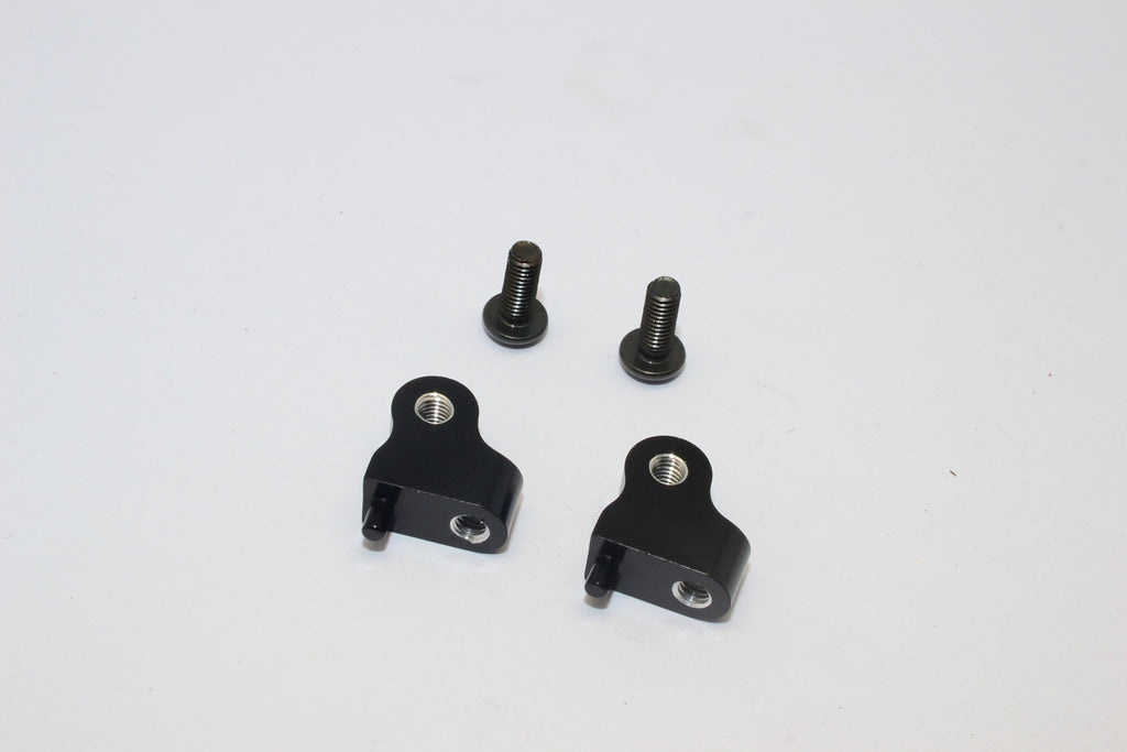 Tamiya CC01 Aluminum Mount Use For Front Damper - 2Pcs Set Black
