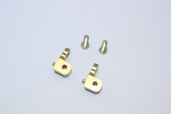 Tamiya CC01 Aluminum Mount Use For Rear Damper - 2Pcs Set Titanium