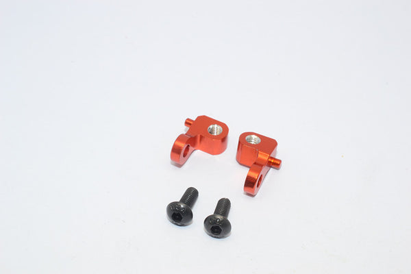 Tamiya CC01 Aluminum Mount Use For Rear Damper - 2Pcs Set Orange