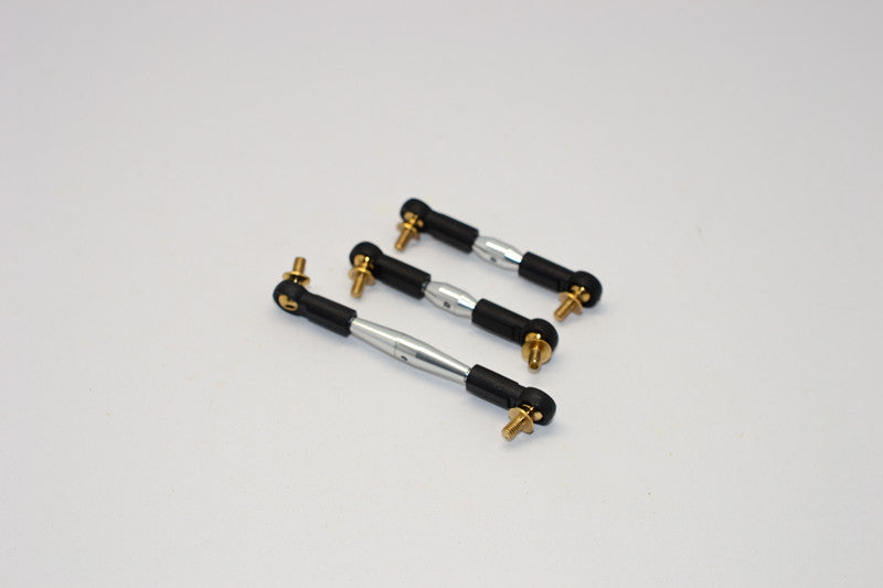 Tamiya CC01 Aluminum Tie Rod For Servo & Steering - 3Pcs Set Silver