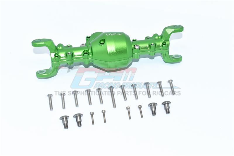 Tamiya Mercedes-Benz G500 CC-02 (#58675) Aluminum Front Gear Box - 1 Set Green