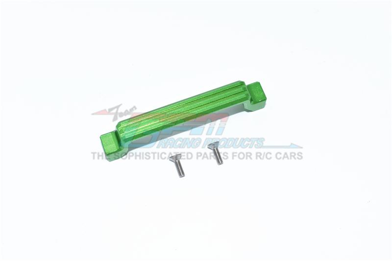 Tamiya Mercedes-Benz G500 CC-02 (#58675) Aluminum Battery Upper Mount - 1Pc Set Green
