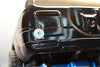 Tamiya CC01 Aluminum Front+Rear Magnet Body Mount For CC01 Mitsubishi Pajero - 1 Set Black