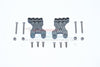 Tamiya Mercedes-Benz G500 CC-02 (#58675) Aluminum Front Shock Mount - 2Pc Set Gray Silver
