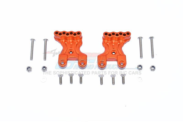 Tamiya Mercedes-Benz G500 CC-02 (#58675) Aluminum Front Shock Mount - 2Pc Set Orange