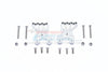 Tamiya Mercedes-Benz G500 CC-02 (#58675) Aluminum Front Shock Mount - 2Pc Set Silver