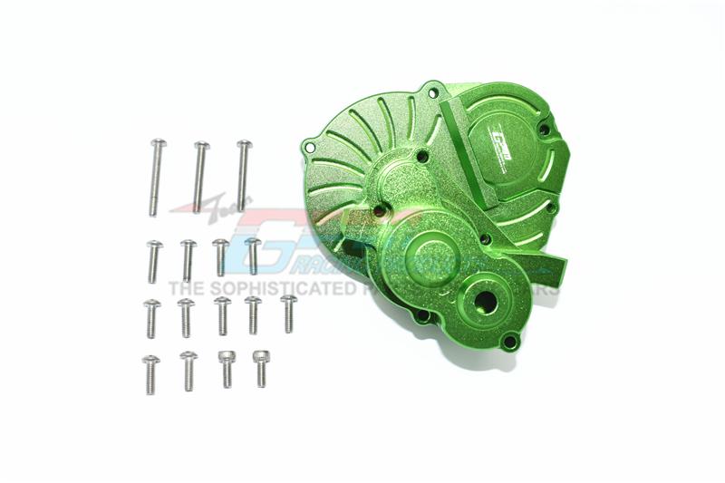 Tamiya Mercedes-Benz G500 CC-02 (#58675) Aluminum Center Gearbox - 1 Set Green