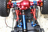Tamiya Mercedes-Benz G500 CC-02 (#58675) Aluminum Adjustable Suspension Links & Steering Tie Rods - 10Pc Set Green