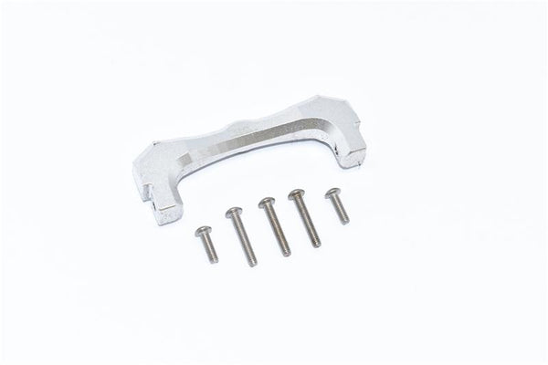 Tamiya Mercedes-Benz G500 CC-02 (#58675) Aluminium Front Bumper Mount - 1Pc Set Silver