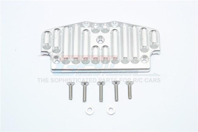 Tamiya CC01 Aluminum Front Bumper Mount - 1Pc Set Silver