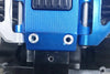 Tamiya CC01 Aluminum Front Bumper Mount - 1Pc Set Blue
