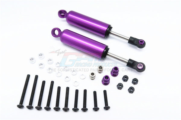 HPI Crawler King / Gmade R1 / Vaterra K5 Aluminum Front/Rear Internal Shocks (90mm) - 1Pr Set Purple