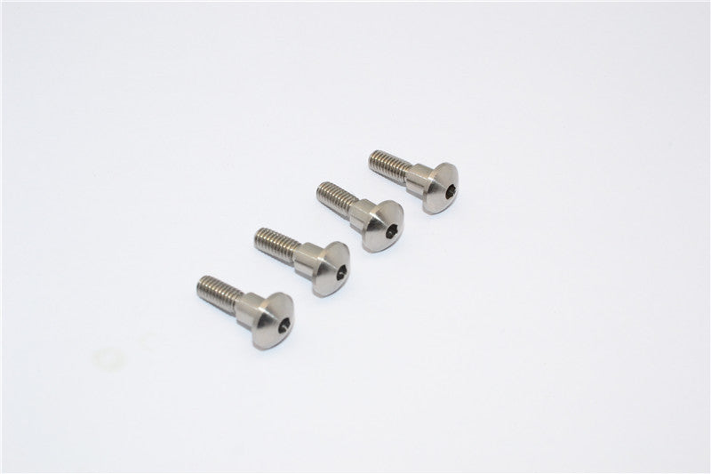 HPI Crawler King Stainless Steel King Pin Screw (4.96X5.4X3.85) - 4Pcs