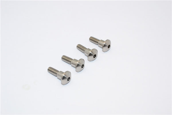 HPI Crawler King Stainless Steel King Pin Screw (4.96X5.4X3.85) - 4Pcs