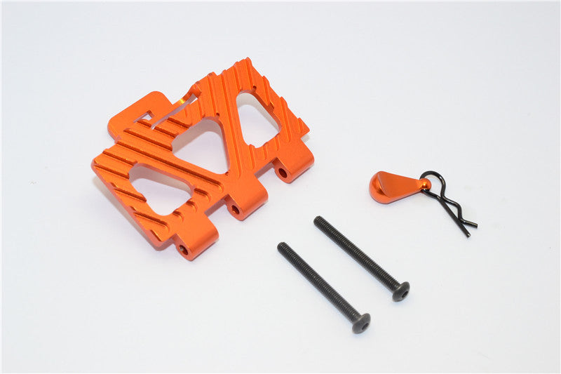 HPI Crawler King Aluminum Battery Holder Front Mount - 1Pc Set Orange