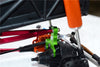 HPI Crawler King Aluminum Front/Rear Gearbox Mount - 1Pc Set Orange