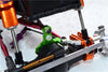 HPI Crawler King Aluminum Front/Rear Gearbox Mount - 1Pc Set Green