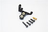 HPI Crawler King Aluminum Front/Rear Gearbox Mount - 1Pc Set Black