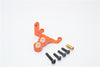 HPI Crawler King Aluminum Front/Rear Gearbox Mount - 1Pc Set Orange