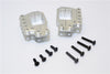HPI Crawler King Aluminum High Link Bracket - 4 Pcs Set Silver