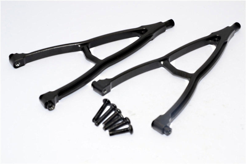 HPI Crawler King Aluminum Front+Rear Y Plate (For 295mm Wheelbase) - 2Pcs Set Black
