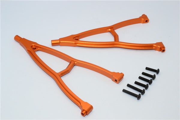 HPI Crawler King Aluminum Front+Rear Y Plate (For 295mm Wheelbase) - 2Pcs Set Orange